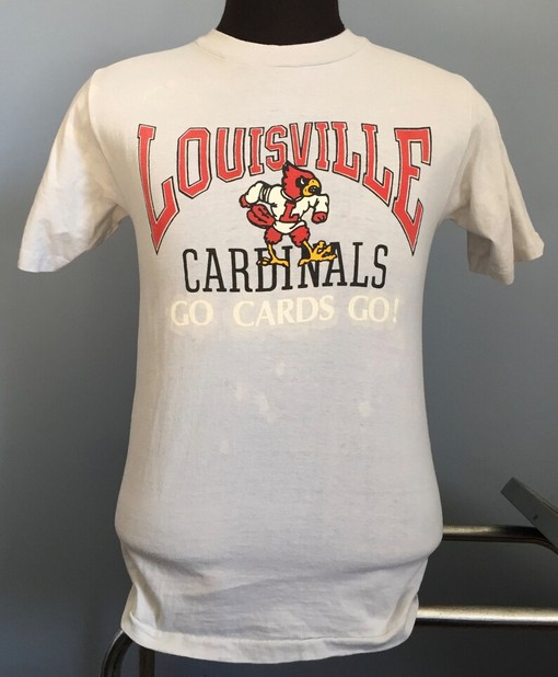 Vintage Louisville Cardinals College T-Shirt - Image 2