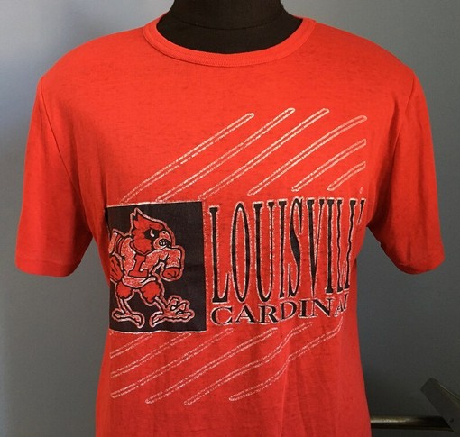 Vintage Louisville Cardinals Collegetouch Crewneck Sweatshirt & Uofl Sweatshirt