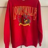 Vintage Louisville Cardinals Girardin Crewneck Sweater - NCAA Shirts for Fans