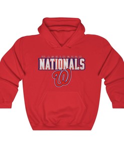 Vintage MLB Washington Nationals Hoodie Sweatshirt Sport Shirt - Ideal For Fans Who Love Vintage