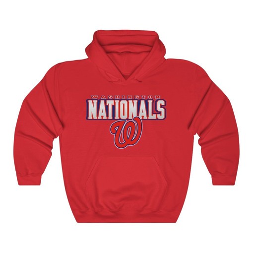 Vintage MLB Washington Nationals Hoodie Sweatshirt Sport Shirt - Ideal For Fans Who Love Vintage