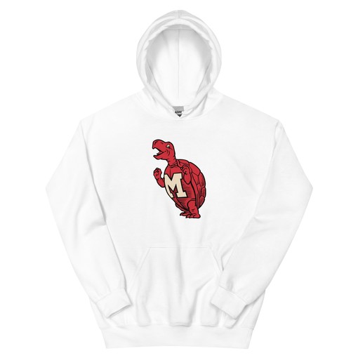 Vintage Maryland Terrapins Hoodie Sweatshirt Sport Shirt - 1963 Terrapins Art - NCAA Shirts for Women