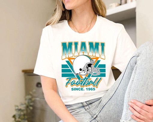 Vintage Miami Football Team Sweatshirt with Retro NCAA Shirts for Men and State University Shirt - Image 3