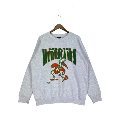 Vintage Miami Hurricanes Football Game Day T-Shirt Hoodie - NCAA Shirts for Men and Women