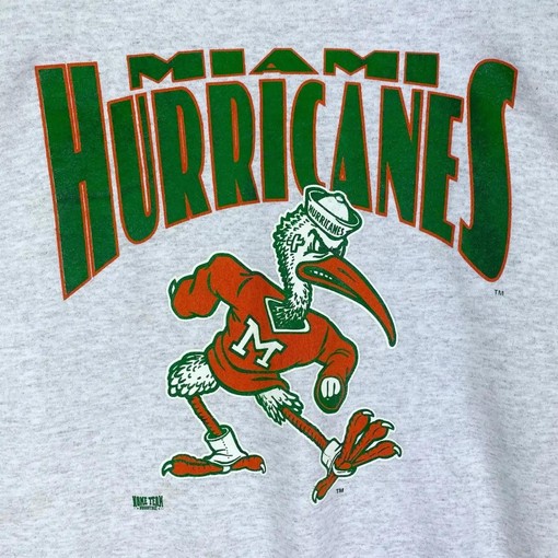 Vintage Miami Hurricanes Football Game Day T-Shirt Hoodie - NCAA Shirts for Men and Women - Image 2
