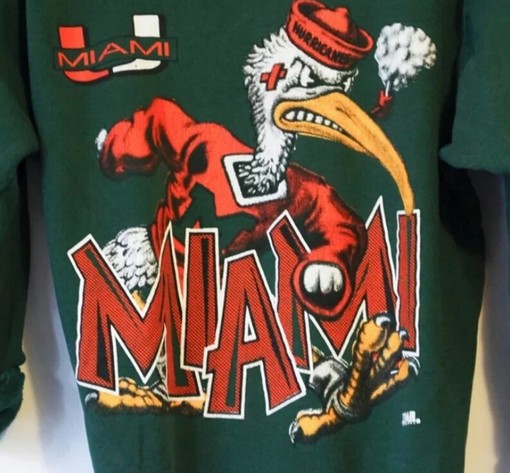 Vintage Miami Hurricanes Sweatshirt, Hoodie, and Shirt - NCAA Shirts for Men and Women - Image 2