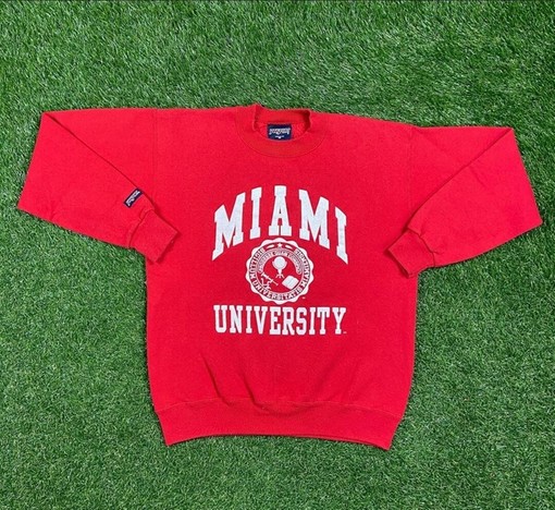 Vintage Miami University Sweatshirt, T-Shirt, and Hoodie - NCAA Shirts for Men and Women