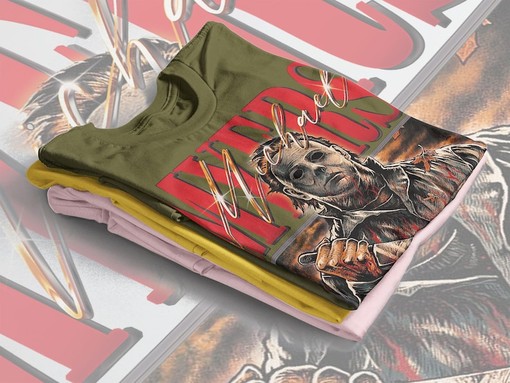 Vintage Michael Myers Shirt - Homage Tshirt with Jason Voorhees Friday the 13th and Halloween Themes - Image 4