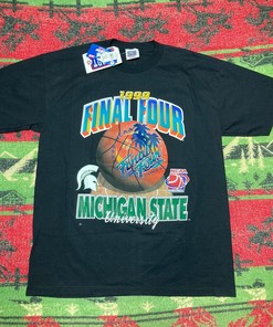 Vintage Michigan State Final Four Tee - NCAA Shirts for Men and Women