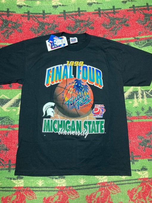 Vintage Michigan State Final Four Tee - NCAA Shirts for Men and Women