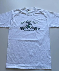 Vintage Michigan State Spartans NCAA Graphic Sweatshirt Hoodie - Football Game Day T-Shirt Lover