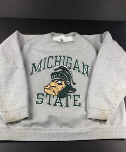 Vintage Michigan State Spartans Thrashed Grey Shirt, Hoodie, and Sweatshirt - NCAA Shirts for Men and Women