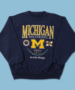Vintage Michigan Wolverines Shirt, College Shirt, and Unisex Shirt Sweater Hoodie - NCAA Shirts for Men and Women