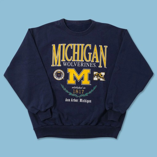 Vintage Michigan Wolverines Shirt, College Shirt, and Unisex Shirt Sweater Hoodie - NCAA Shirts for Men and Women