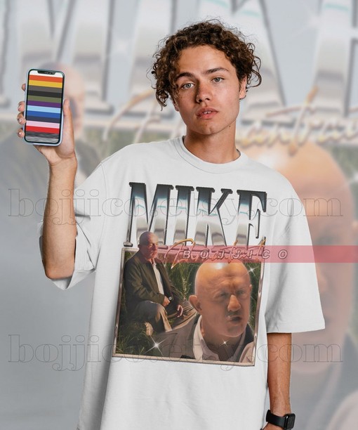 Vintage Mike Ehrmantraut Homage Retro Tshirt for Men, Mike and Saul Shirt, Mike Homage Fan, Breaking Bad Shirt - Image 4