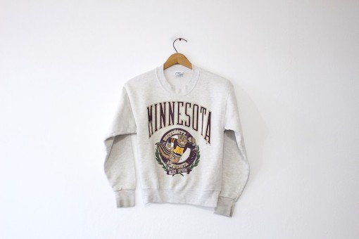 Vintage Minnesota Football Fan Shirt with Kids University of Minnesota Gophers Sweatshirt and NCAA Gifts