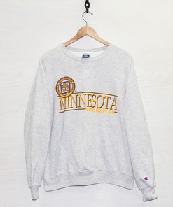 Vintage Minnesota Golden Gophers Champion Sweatshirt Crewneck NCAA for Football Lover Gifts
