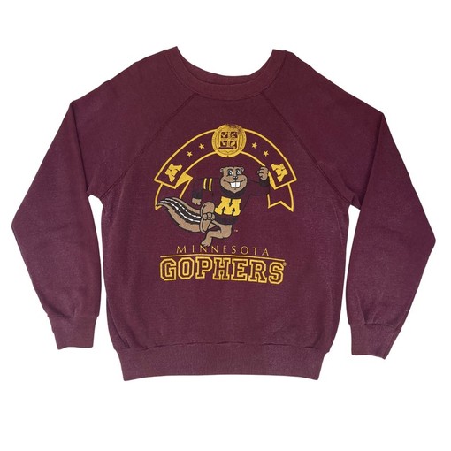 Vintage Minnesota Gophers Sweatshirt for Fans of NCAA Football