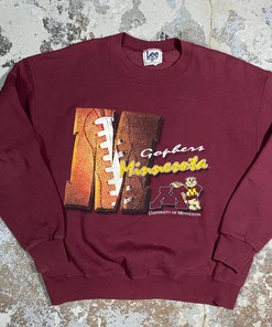 Vintage Minnesota Gophers Sweatshirt for NCAA Football Fans