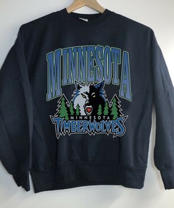 Vintage Minnesota Timberwolves NBA Logo Sweatshirt, Tee, and Hoodie for Unisex