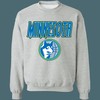 Vintage Minnesota Timberwolves NBA Sweatshirt Hoodie Shirt for NBA Fans