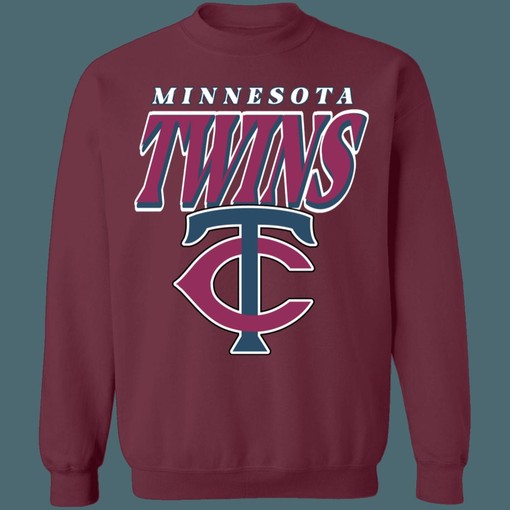 Vintage Minnesota Twins MLB Crewneck Sweatshirt Hoodie Shirt for Baseball Fans - Image 3