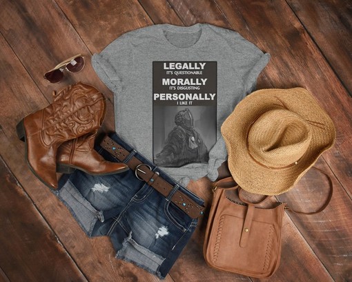 Vintage Morally Questionable Movie Shirts - Opossums Lover Shirt for Men and Women with Quotes and Trash Eating Memories - Image 3