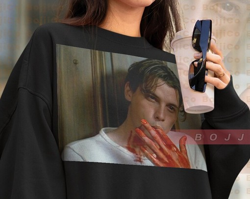 Vintage Movie Shirt - Billy Loomis, Scary Horror Homage Fan Sweatshirt Scream Sidney Actress Stu Matcher - Image 4