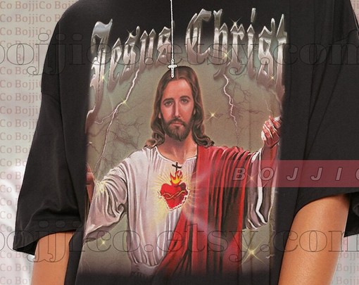 Vintage Movie Shirt - JESUS CHRIST Ultimate Deadlifter Unisex Tee - Image 2