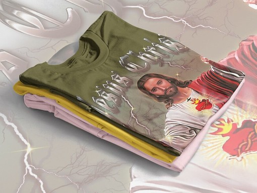 Vintage Movie Shirt - JESUS CHRIST Ultimate Deadlifter Unisex Tee - Image 4