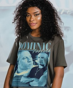 Vintage Movie Shirt of The Furious Dominic Toretto and Vin Diesel Shirt