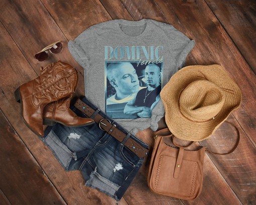 Vintage Movie Shirt of The Furious Dominic Toretto and Vin Diesel Shirt - Image 3