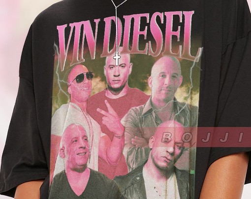 Vintage Movie Shirt of The Furious Torreto and Vin Diesel - Image 2