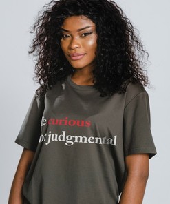 Vintage Movie Shirts: Curious Not Judgmental Unisex Tee, Funny Quote Shirt, Gift For Movie Fans
