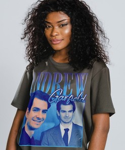 Vintage Movie Shirts: RETRO ANDREW GARFIELD Shirt, Film T-shirt for Movie Fans, Andrew Garfield Fan Tees