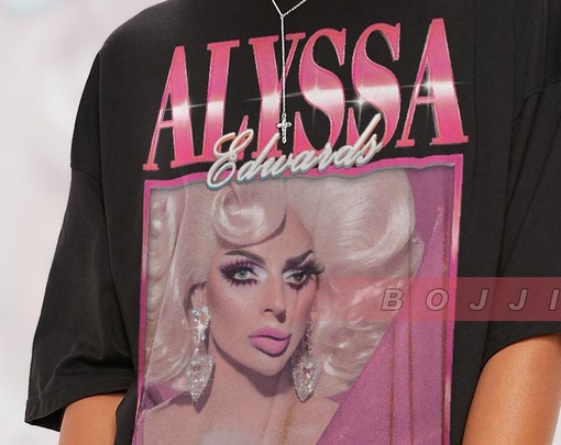 Vintage Movie Shirts: Rupaul's Drag Race Tshirt, Drag Queen Tees for Movie Fans, Alyssa Edwards Gift Shirt - Image 2