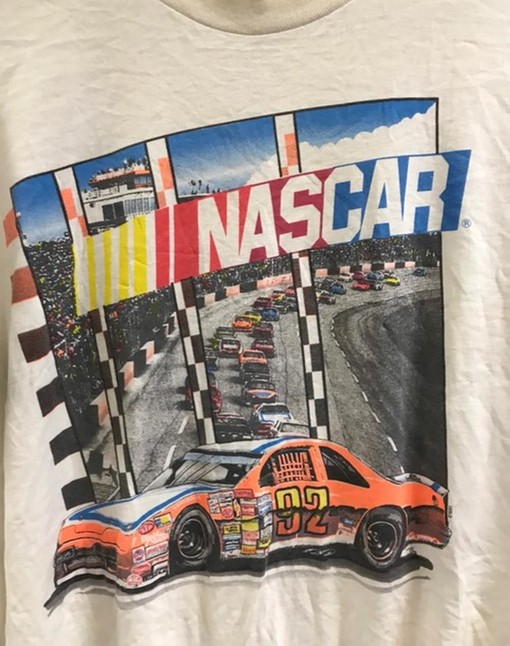 Vintage NASCAR Tee Shirt, Retro NASCAR Shirts, Gift For Father, Gift For Mother, Hoodie - Image 2