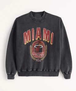 Vintage NBA Miami Heat Member Club Logo Sweatshirt, Miami Heat Shirt, Unisex Shirt - mens sport shirts