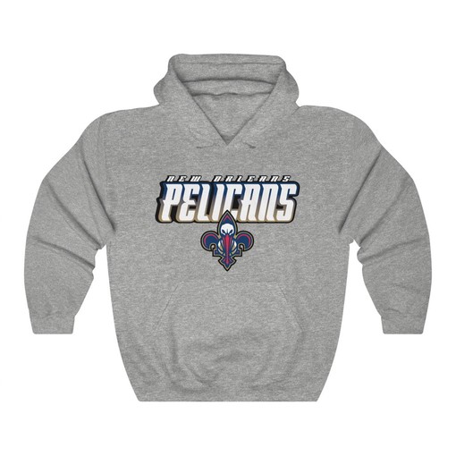 Vintage NBA New Orleans Pelicans 90's Sweatshirt Hoodie Shirt for Fans - Image 4