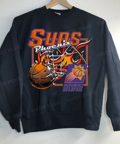 Vintage NBA Phoenix Suns Sweatshirt Hoodie - Classic Design for NBA Fans