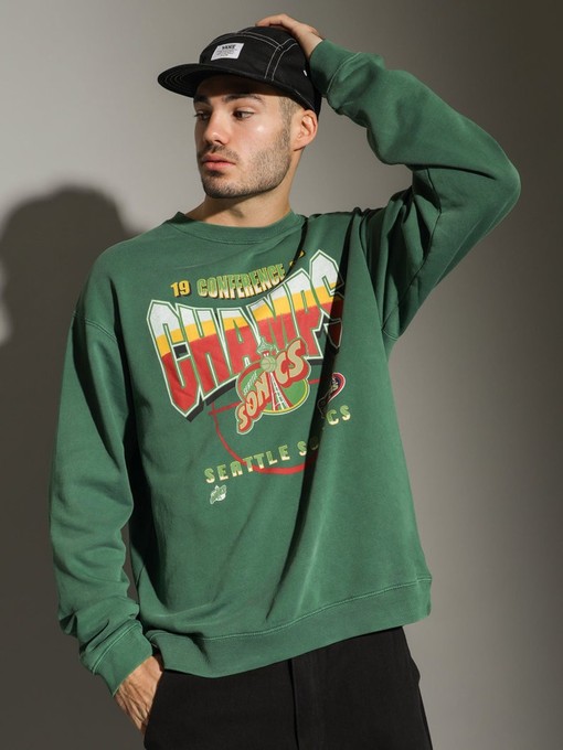 Vintage NBA Seattle Supersonics Logo Sweatshirt, Basketball Shirt, Unisex Sweater Hoodie, Perfect Gift for Fans - Image 2