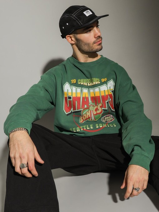 Vintage NBA Seattle Supersonics Logo Sweatshirt, Basketball Shirt, Unisex Sweater Hoodie, Perfect Gift for Fans - Image 3