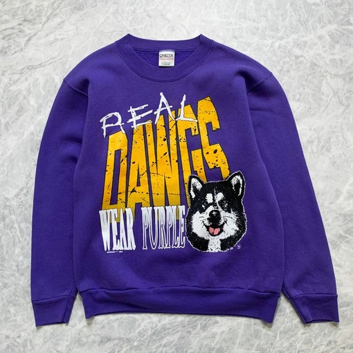 Vintage NCAA 90s Washington Huskies Crewneck Sweatshirt - Classic College Shirts - State University Shirts