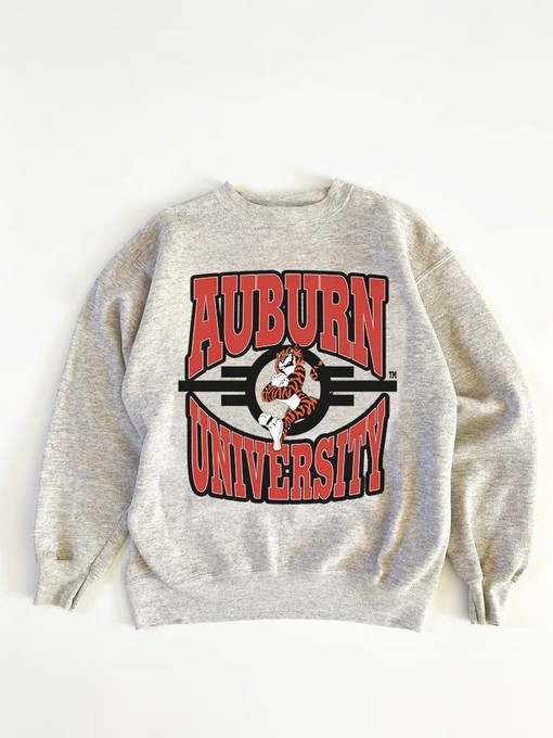 Vintage NCAA Auburn Tigers Logo Sweatshirt, College, Unisex Shirt Hoodie