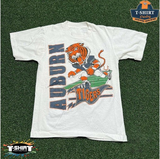 Vintage NCAA Auburn Tigers T-shirt, NCAA Shirt, Unisex Shirt Sweater