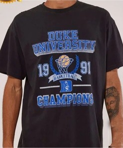 Vintage NCAA Duke Blue Devils Champions Black T-Shirt, Duke Blue Devils Shirt, NCAA Shirt, Unisex Tee