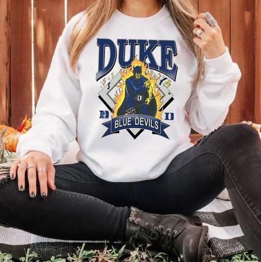 Vintage NCAA Duke Blue Devils Logo Sweatshirt, National Champions, Duke Basketball, Unisex Shirt Sweater Hoodie
