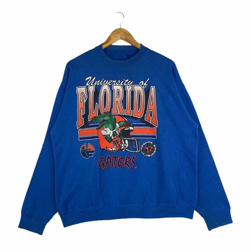 Vintage NCAA Florida Gators Logo Mascot Sweatshirt, University of Florida, College Vintage Shirt
