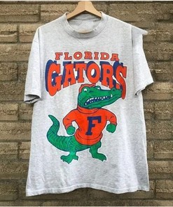 Vintage NCAA Florida Gators Mascot Logo Shirt, University of Florida Hoodie Shirt Gifts for NCAA Fans with Unique Design