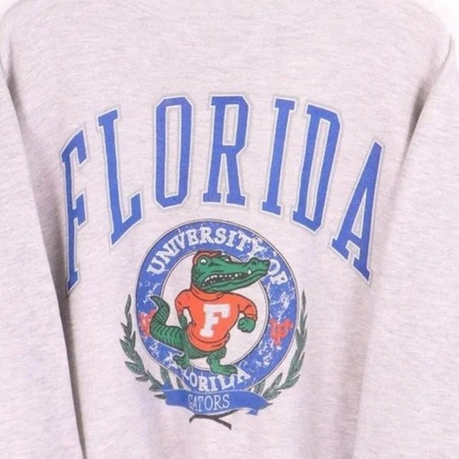 Vintage NCAA Florida Gators Mascot Sweatshirt, University of Florida Shirt, NCAA Shirt, Fan NCAA Shirt